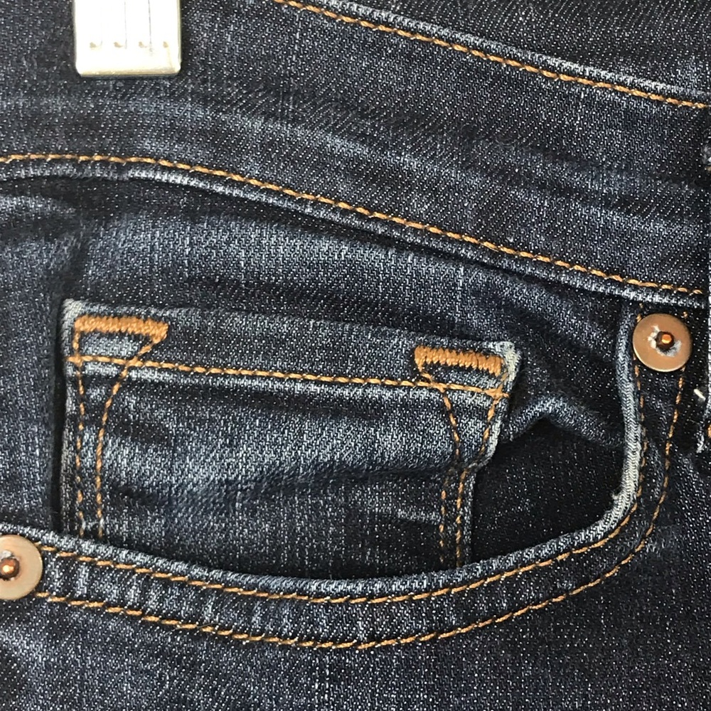J. Brand Cigarette Leg Dark Vint Jeans Sz 27 - Picture 6 of 8